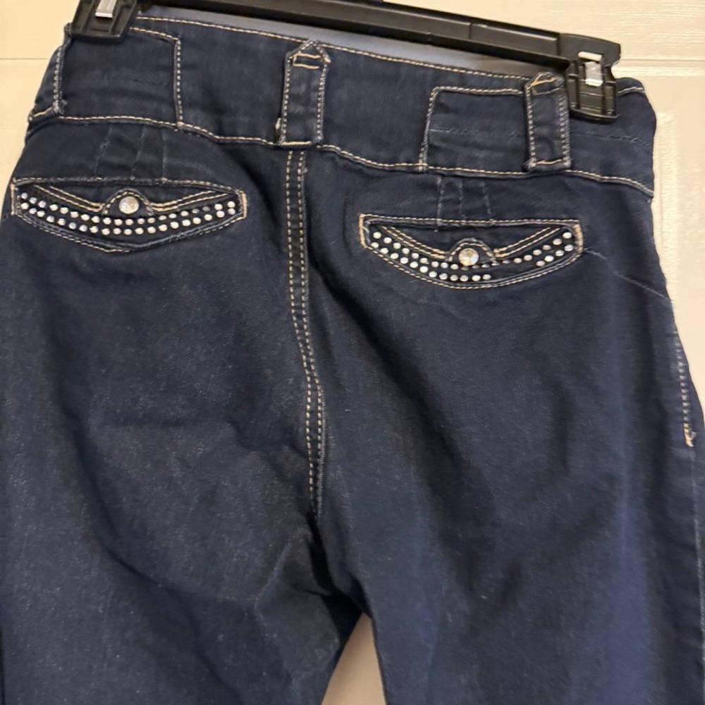 Elegant Dark Blue Women's Jeggings